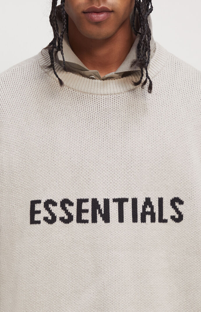 Essentials knit sales crewneck