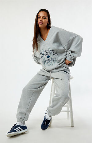 Pacific Sunwear 1980 LA V-Neck Sweatshirt image number 4