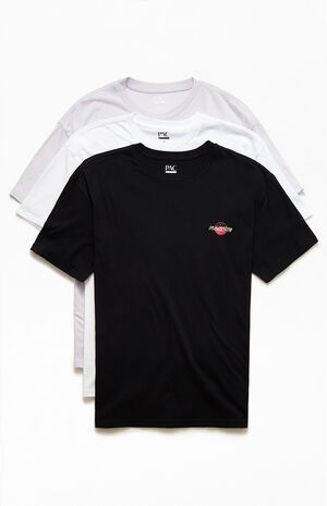 3 Pack Embroidered T-Shirts 3 Pack Embroidered T-Shirts image number null