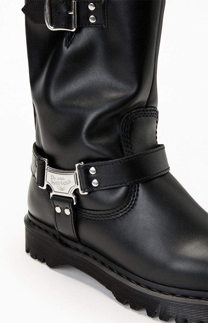Dr Martens Anistone Hi Leather Biker Boots | PacSun