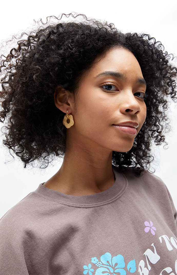 Casa Clara Ivory Primrose Earrings PacSun