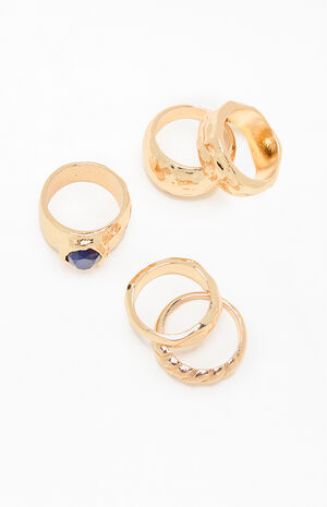 Aria Chunky Ring Set image number 2