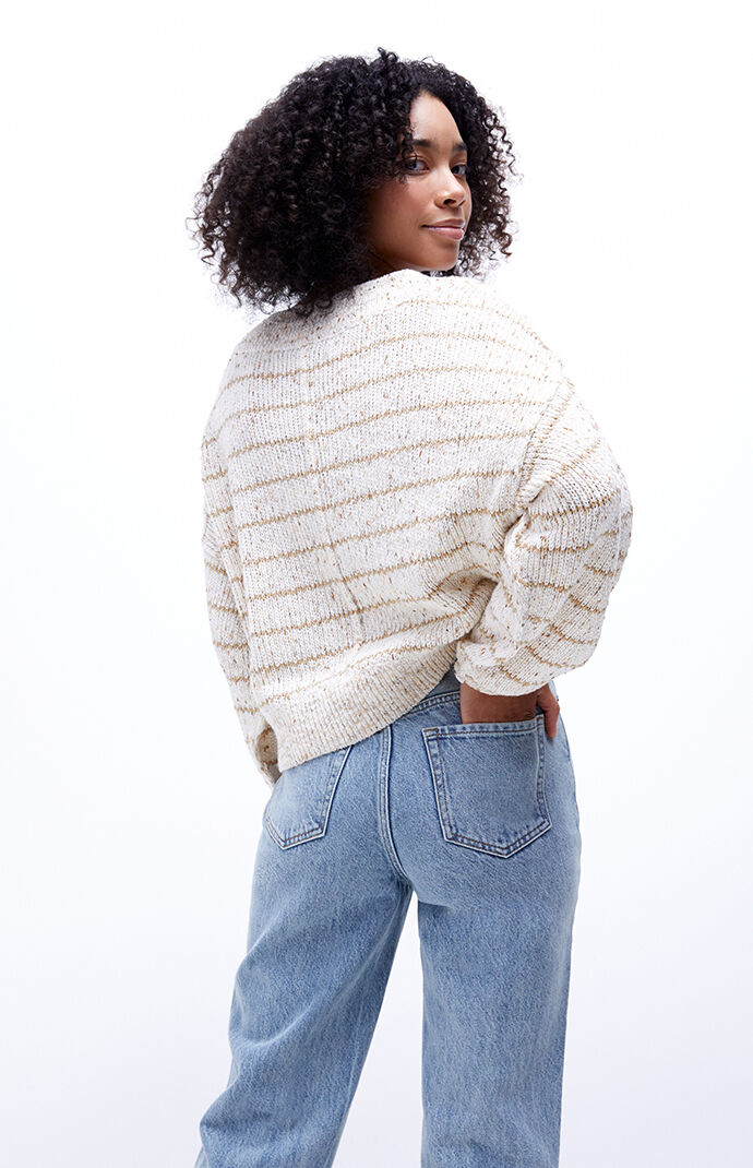 Free People: Starlight Pullover - Pearl Island Combo Small