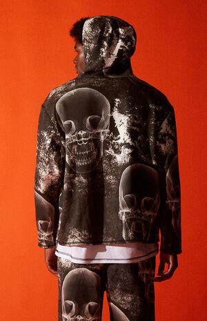 x Russell Athletic White Graphic Hoodie image number 3