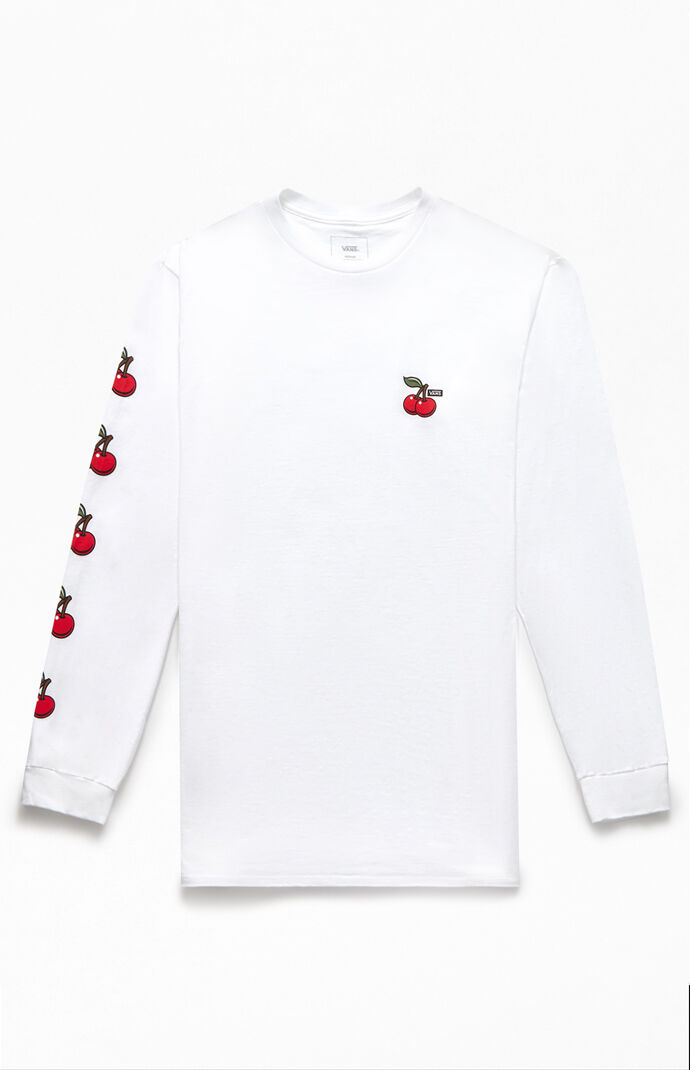vans cherry long sleeve