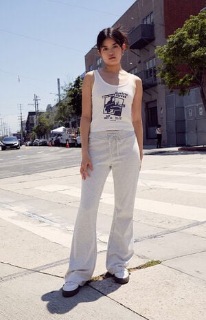 Light Gray Hilary Yoga Pants image number 1