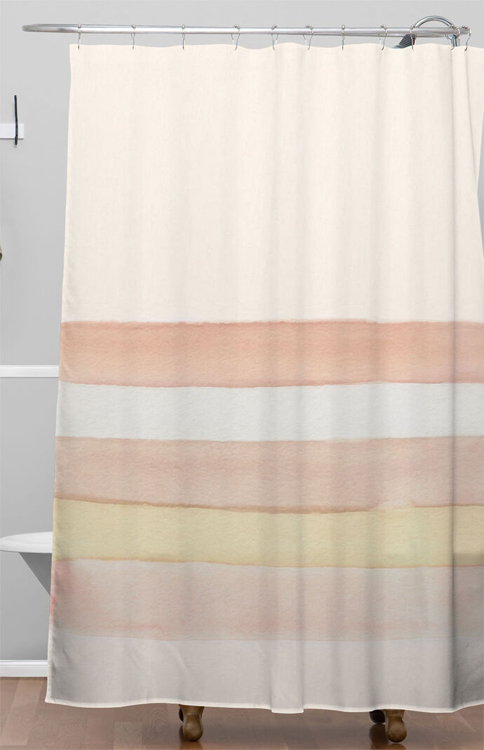 Deny Designs She Said Striped Shower, Deny Shower Curtain