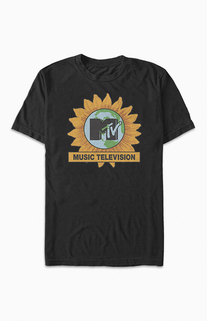 Sunflower Music MTV Logo T-Shirt