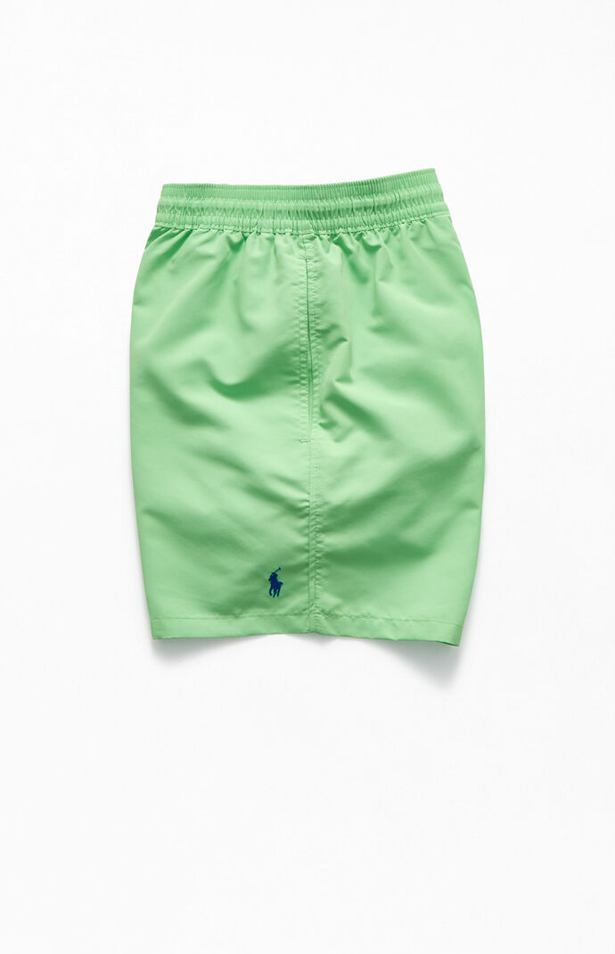 Green Traveler 17" Swim Trunks