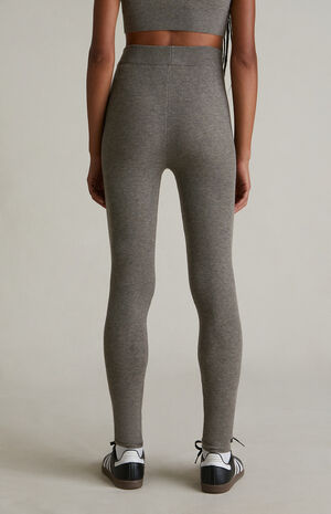 Women's Homestead Heather High Power Ribbed Knit Leggings image number 6