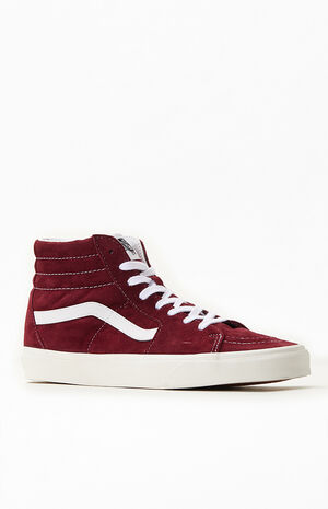 UA Sk8-HI Pig Suede Shoes image number 1