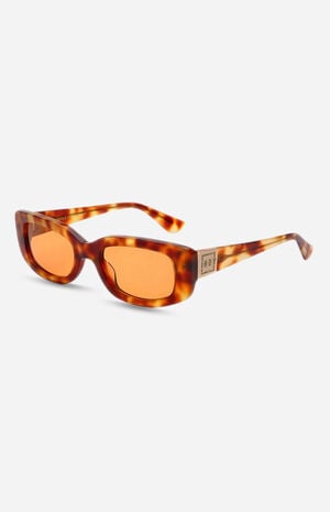 Delancey Tortie Rectangle Sunglasses image number 3
