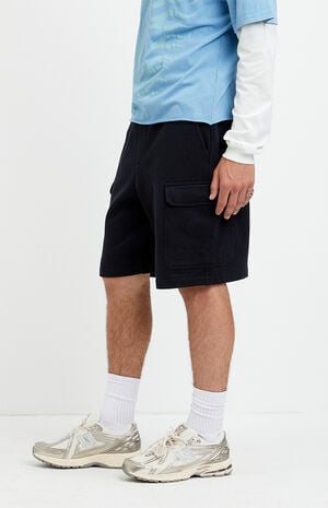 Shawn Fleece Baggy Cargo Sweat Shorts image number 3