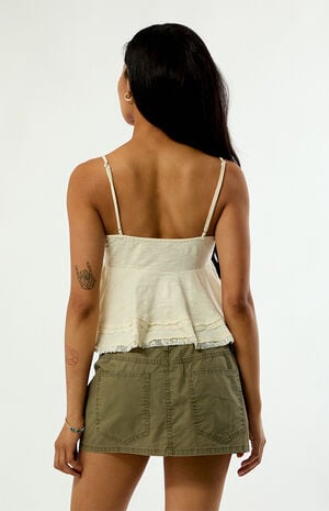 Chloe Cropped Babydoll Top image number 4