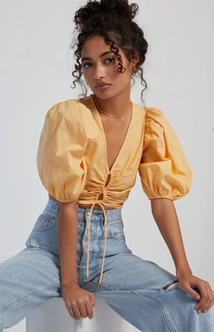 MINKPINK Piper Keyhole Crop Top | PacSun