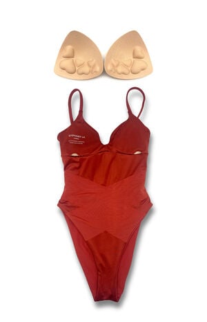 Push-Up & Tummy Control One Piece Swimsuit image number 6