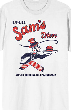 Americana Uncle Sam's Diner T-Shirt Americana Uncle Sam's Diner T-Shirt image number 2