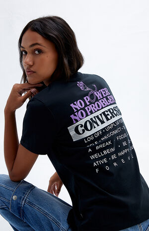 Power Off Graphic T-Shirt Power Off Graphic T-Shirt image number null