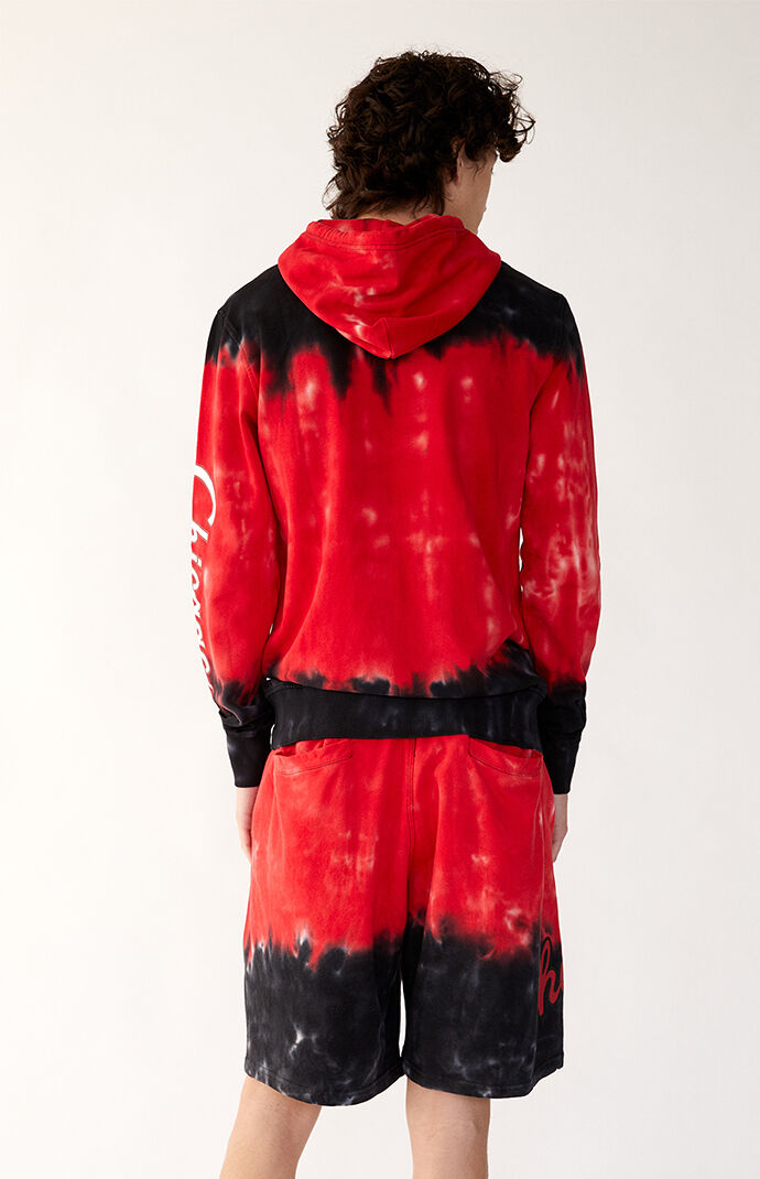 Tie-Dyed Bulls Hoodie