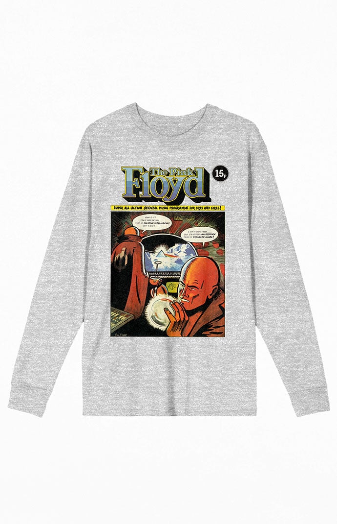 PacSun Pink Floyd Comic Long Sleeve T-Shirt