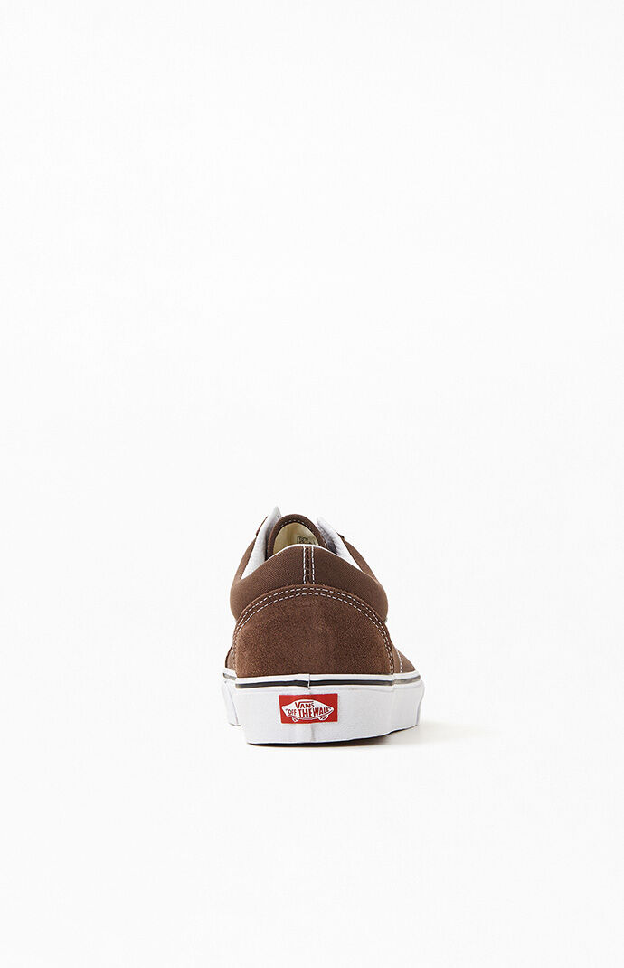 brown vans with fur