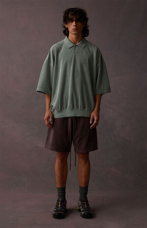 Sycamore Terry Cloth Short Sleeve Polo Shirt image number 6