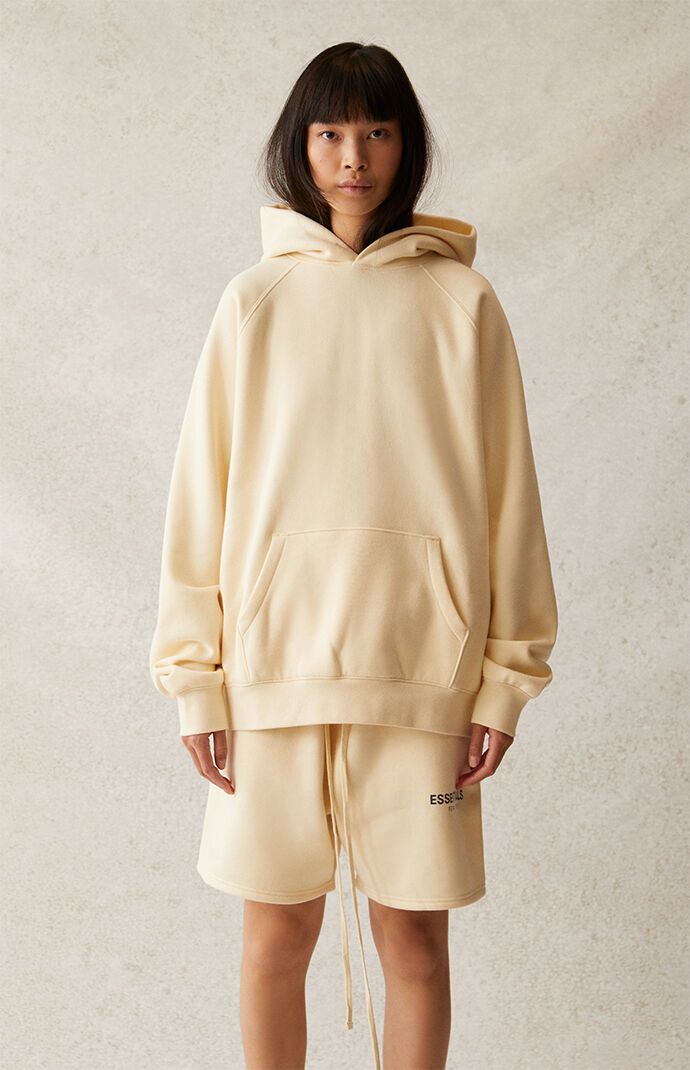 Fear of God Essentials Essentials Cream Hoodie PacSun