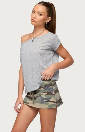 Amora Off Shoulder Sheer Top image number 2