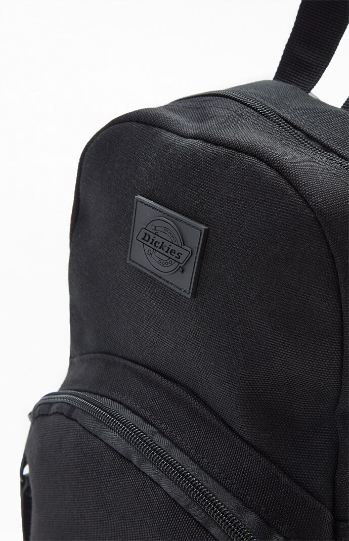 dickies black canvas mini backpack