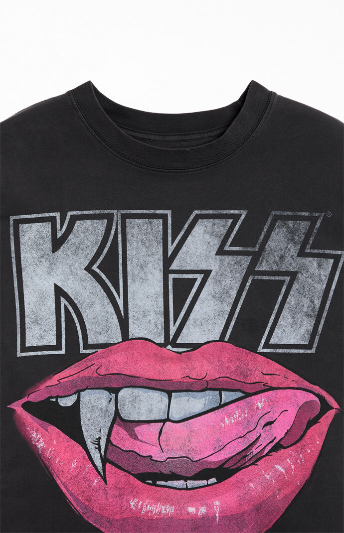 トップス KISSES ON OG LABEL TEE PINK KISSES ON OG LABEL TEE PINK レディース
