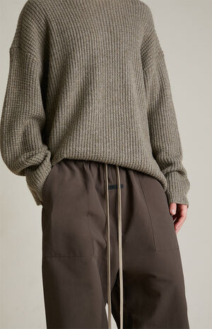 Brown Military Nylon Utility Pants image number 5