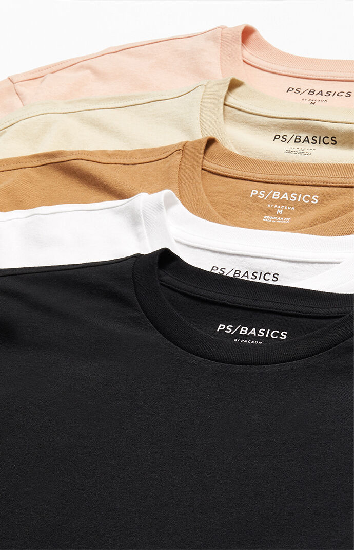 Five Pack Reece Regular T-Shirts