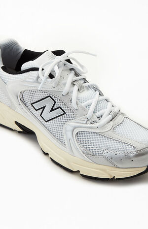 White & Silver 530 Shoes image number 6