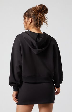 Active Sweat Modal Cropped Zip Up Hoodie image number 5