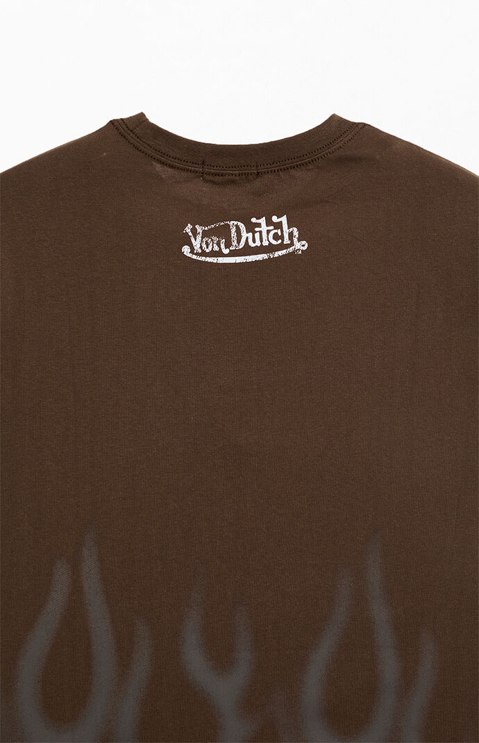 Von Dutch Brown Eagle T-Shirt