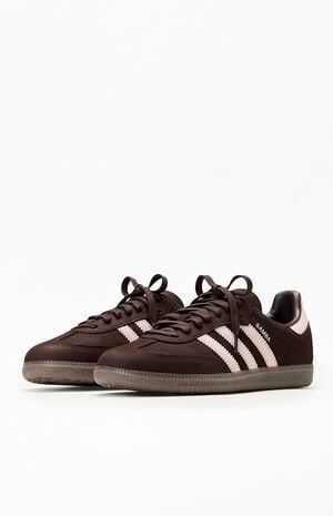 Brown & Pink Samba OG Shoes image number 2