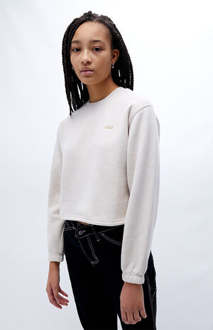 ComfyCush Cropped Crew Neck Sweatshirt image number 4