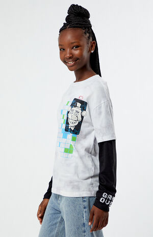 Kids Game Over Twofer Long Sleeve T-Shirt image number 4