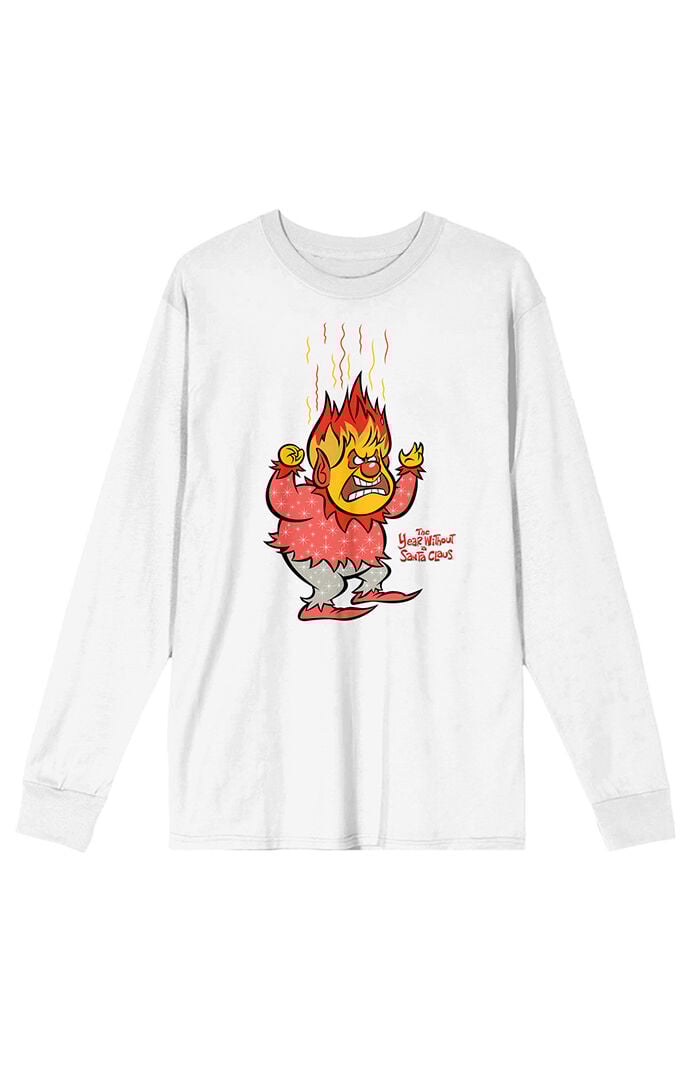PacSun The Year Without Santa Heat Miser Long Sleeve T-Shirt
