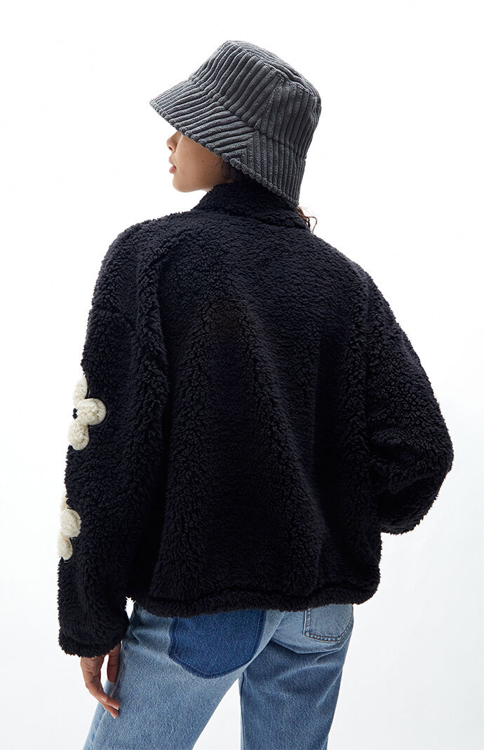Teddy top coat pacsun