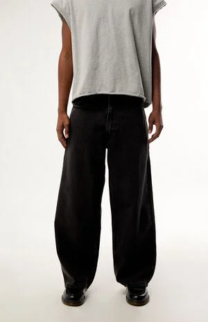 Black Extra Baggy Jeans image number 1