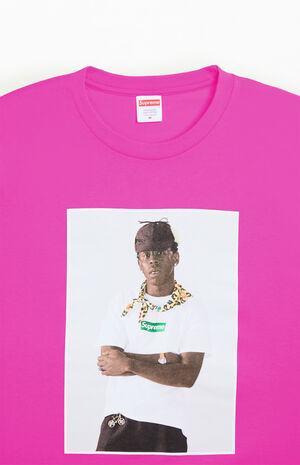 Magenta Tyler The Creator T-Shirt image number 2