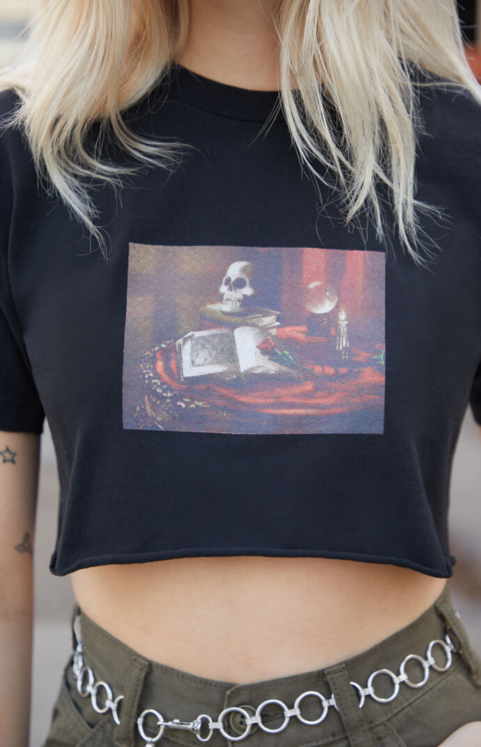 Hailie Gothic Crop Top