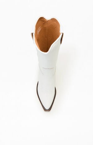 Women's Albany Leather Cowboy Boots image number 5