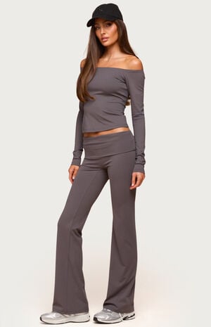 Tezia Off Shoulder Long Sleeve Top image number 5