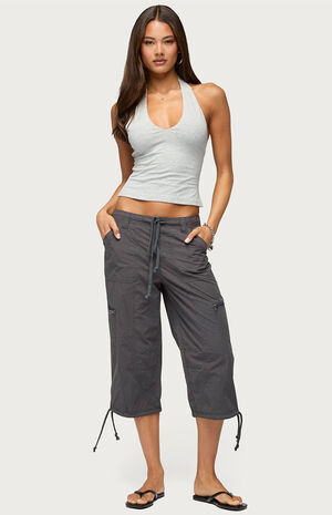 Bennet V-Neck Halter Top image number 4
