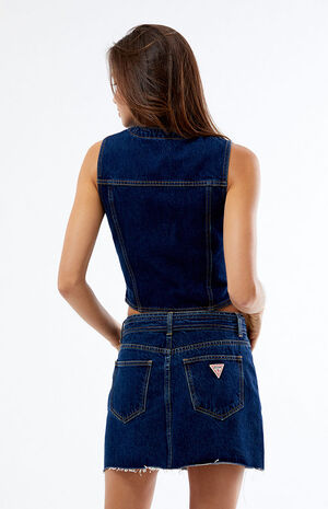 Elle Denim Belt Mini Skirt image number 4