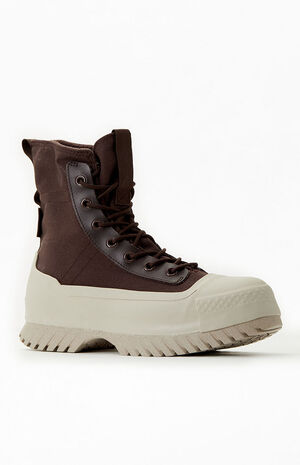 Brown Chuck Taylor All Star Lugged 2.0 Boots image number 1