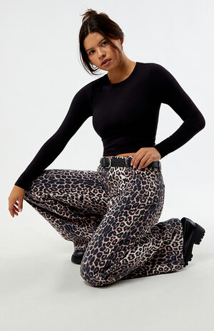 Teddy Crew Neck Long Sleeve Top image number 1