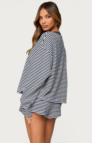 Jainee Striped Long Sleeve T-Shirt image number 3
